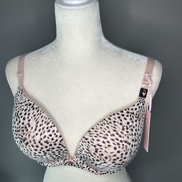 Victoria’s Secret body comfort bra  cheetah print NwT size 40C - Picture 2 of 4